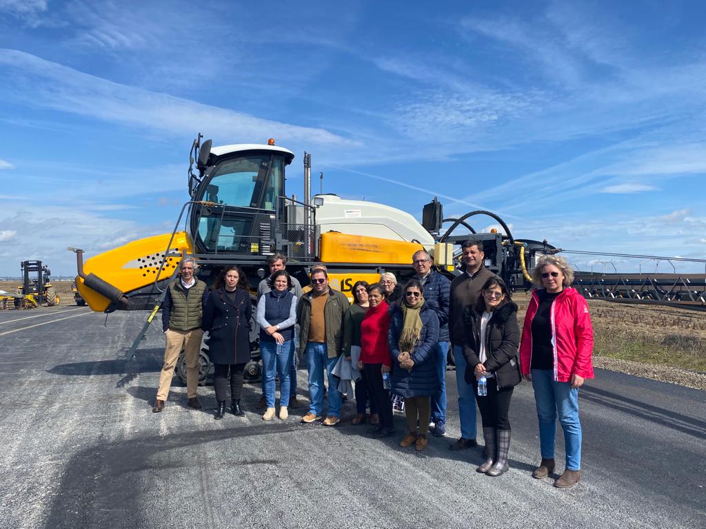 DRAPLVT visita exploração da Sociedade Agrícola da Herdade do Caldas